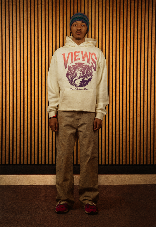 Angel Fleece Hoody-Butter