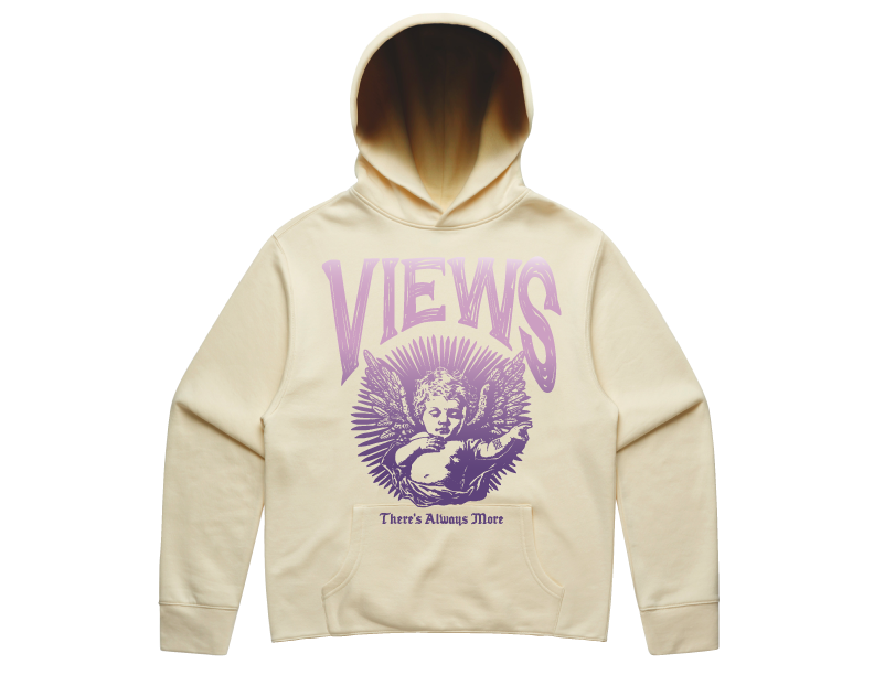 Angel Fleece Hoody-Butter