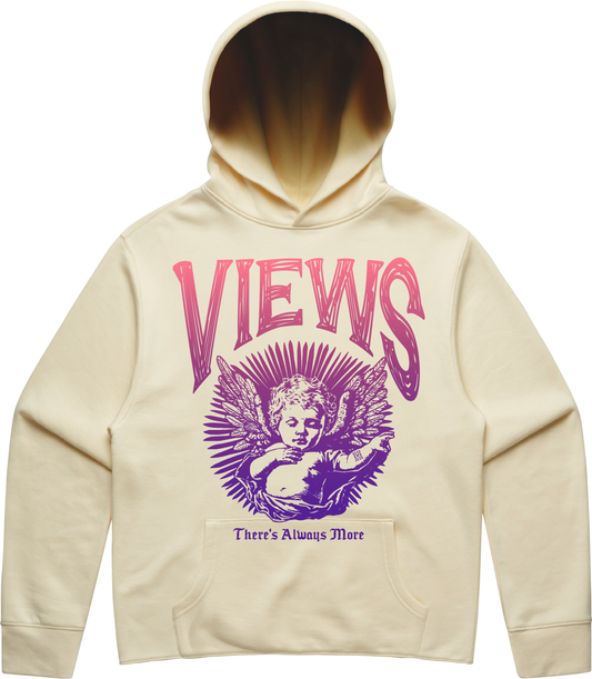 Angel Fleece Hoody-Butter