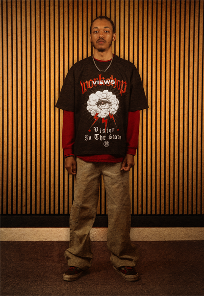 Cloud Storm S/S Tee-Black