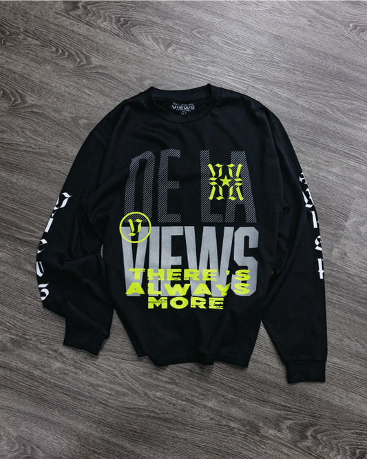 De La Views Heavy Long Sleeve Tee