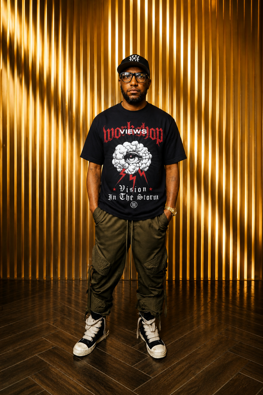 Cloud Storm S/S Tee-Black